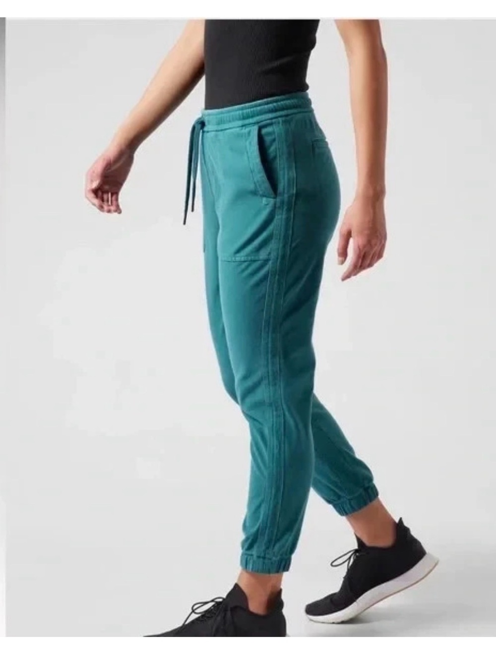 Athleta Farallon Jogger in Teal Blue-Green NWT Size large - Picture 1 of 9
